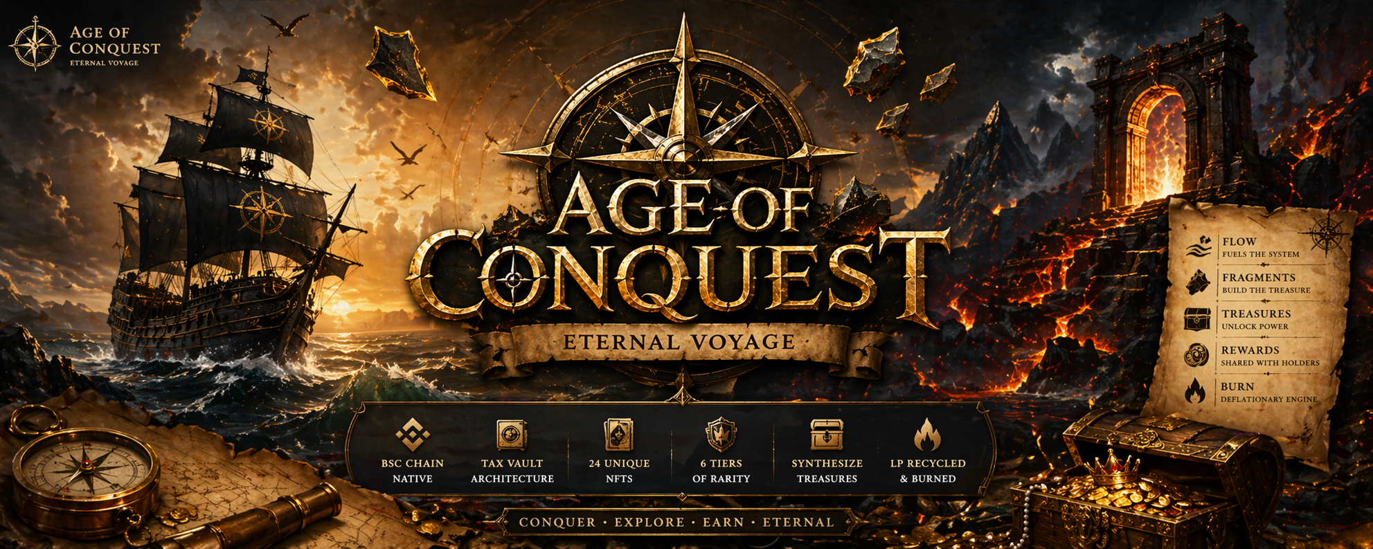 Age of Conquest — Conquer, Explore, Earn, Eternal